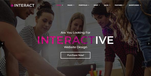 Interact Responsive Multipurpose Bootstrap Template