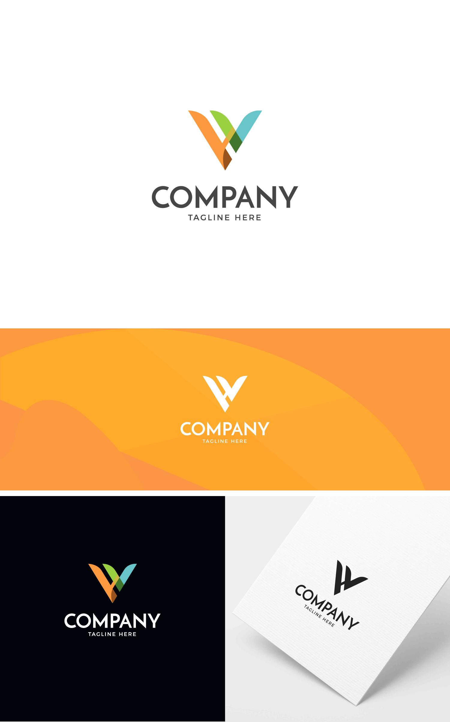 H&V combine Letter base logo screenshot 1