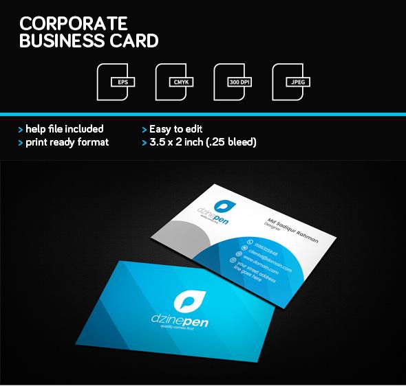 Corporate Business Card screenshot 1