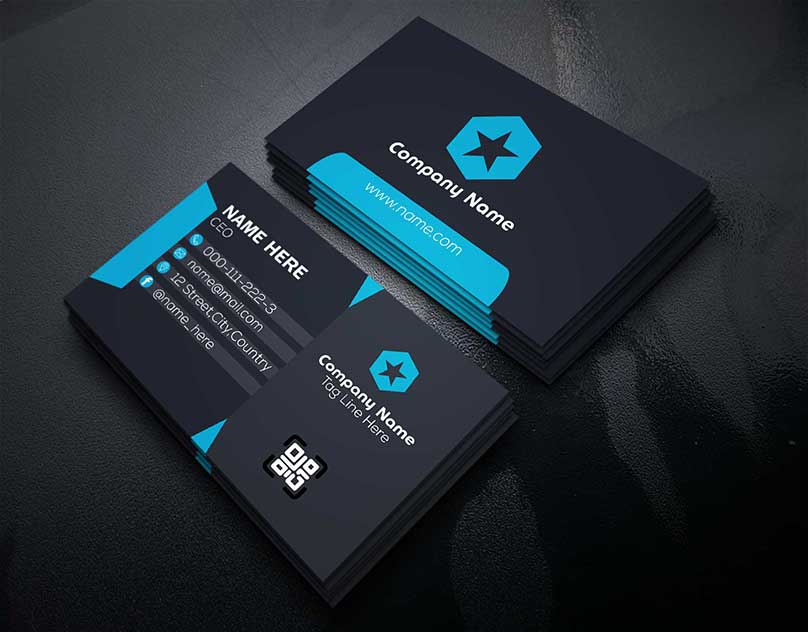 Corporate Business Card Template Design screenshot 1
