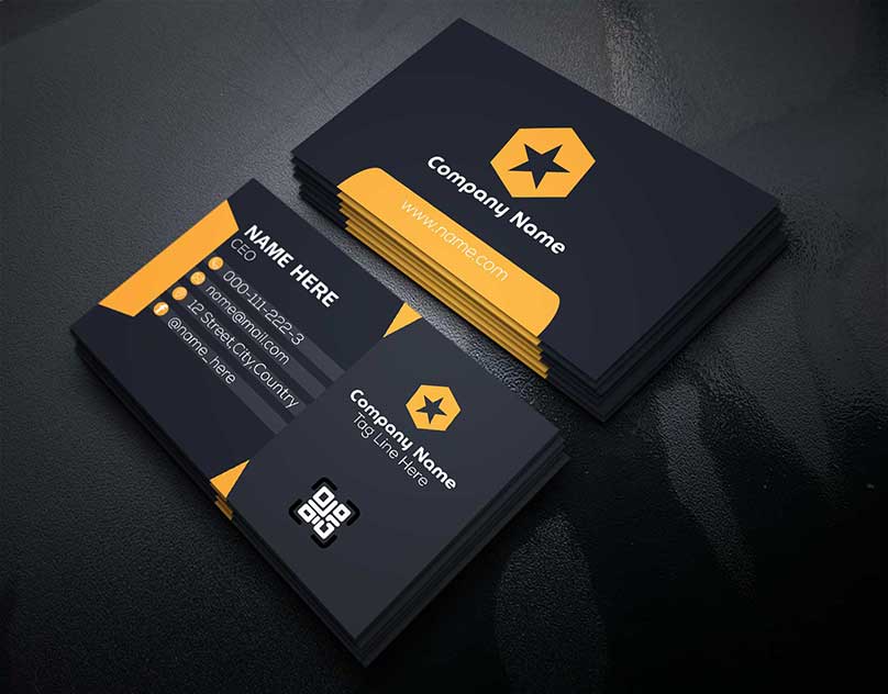 Corporate Business Card Template Design screenshot 4