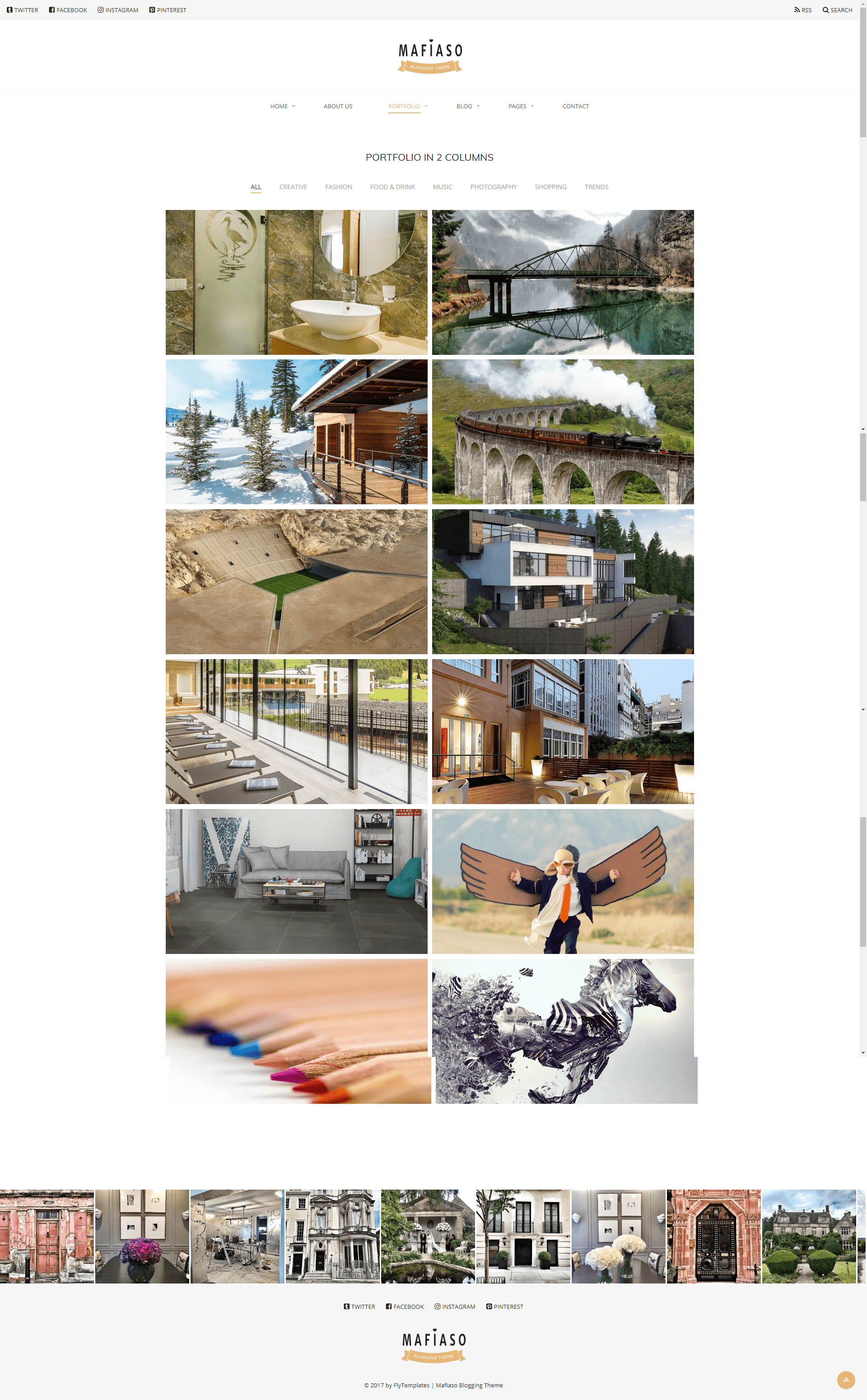 Mafiaso - Blog WordPress Theme screenshot 6