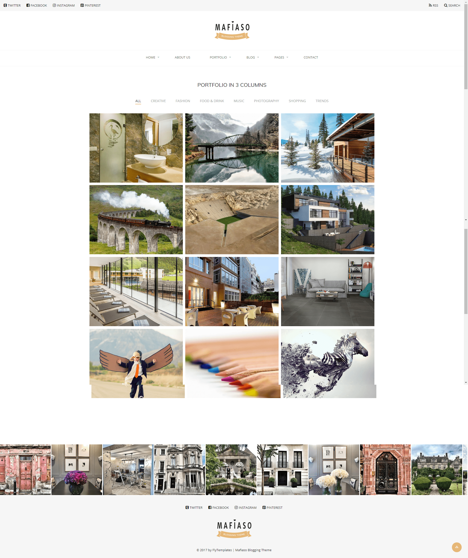 Mafiaso - Blog WordPress Theme screenshot 7