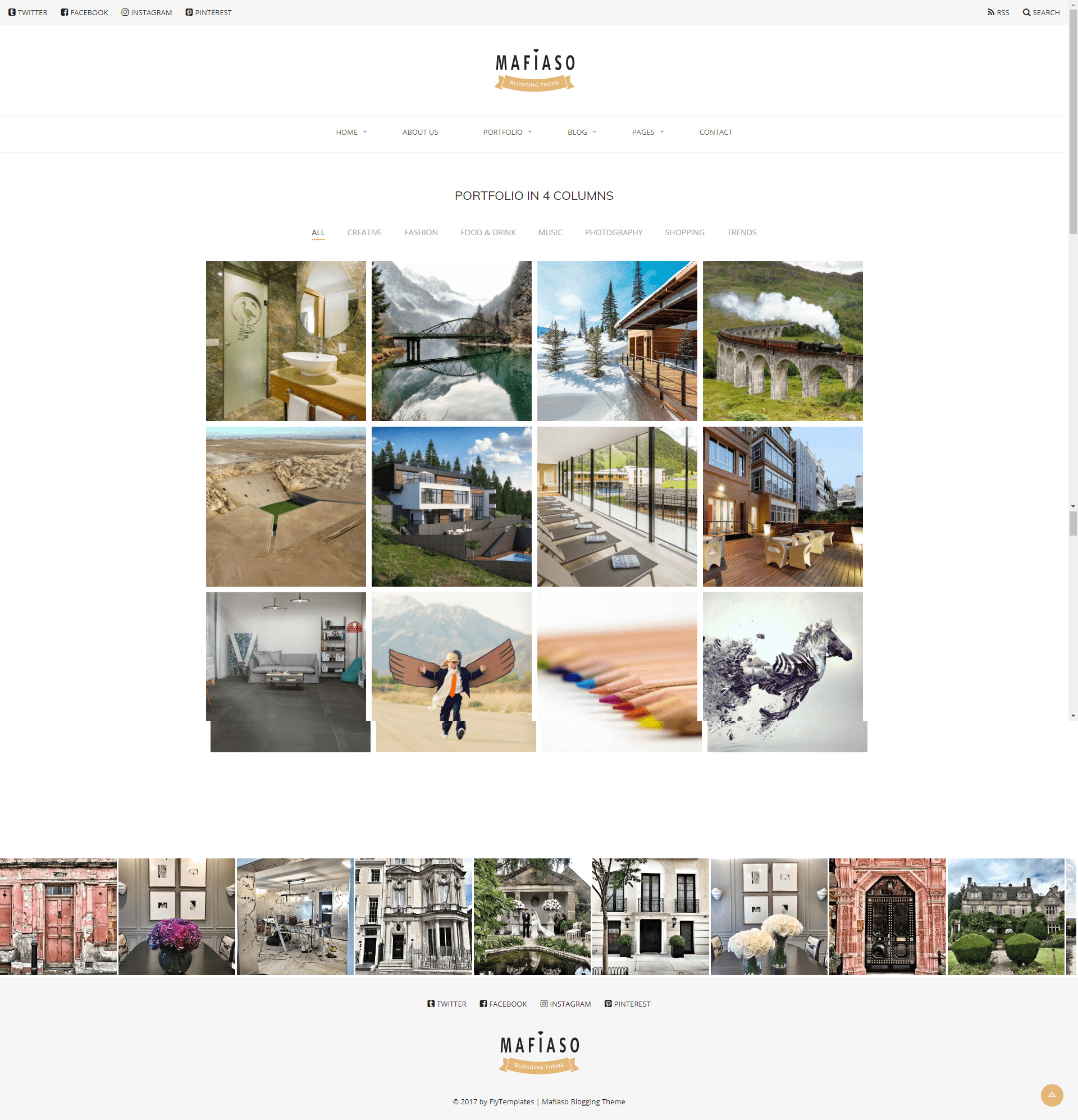Mafiaso - Blog WordPress Theme screenshot 8