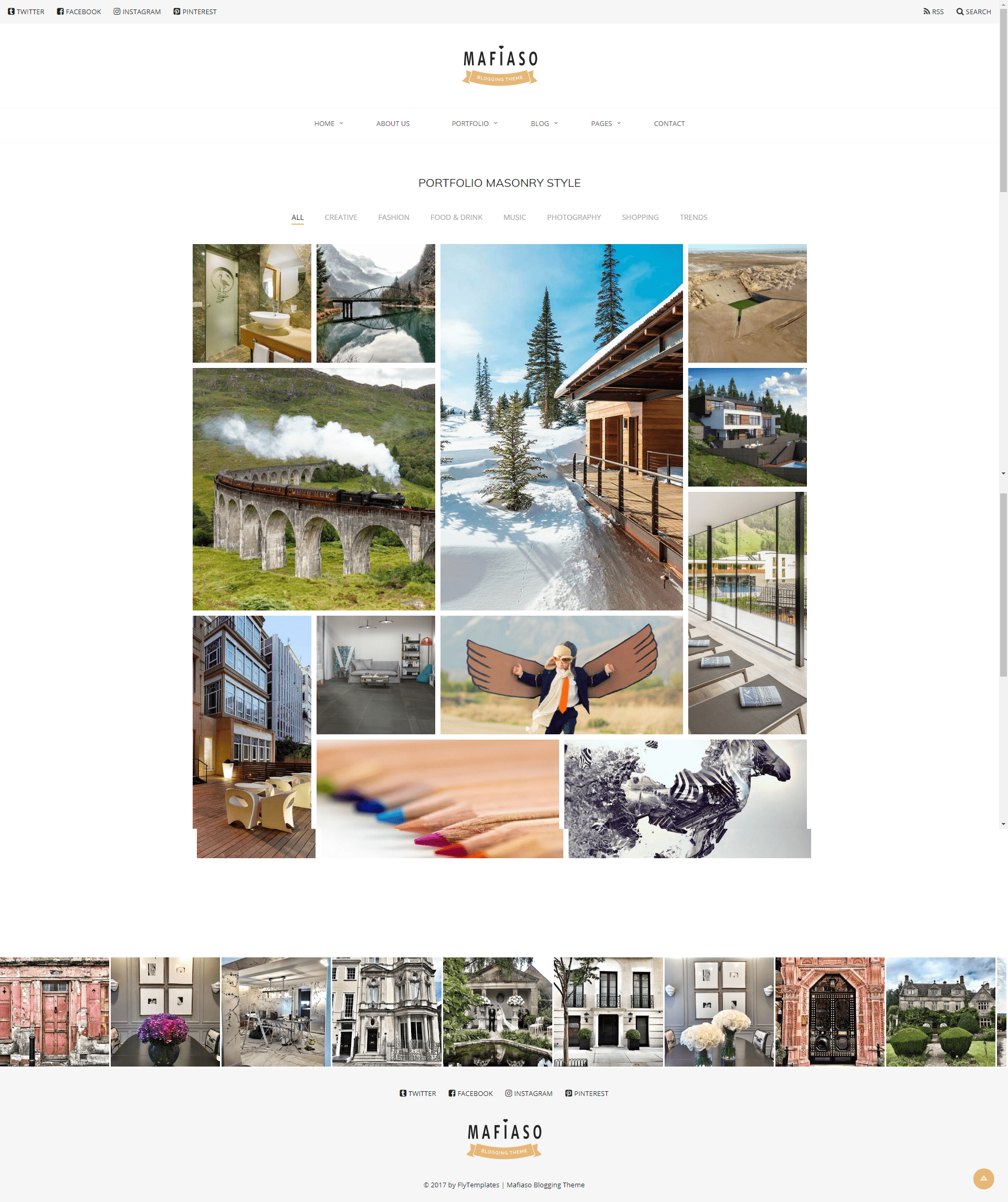Mafiaso - Blog WordPress Theme screenshot 9