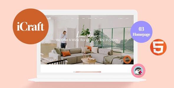 Leo Icraft deco Furniture home wooden - Prestashop Theme