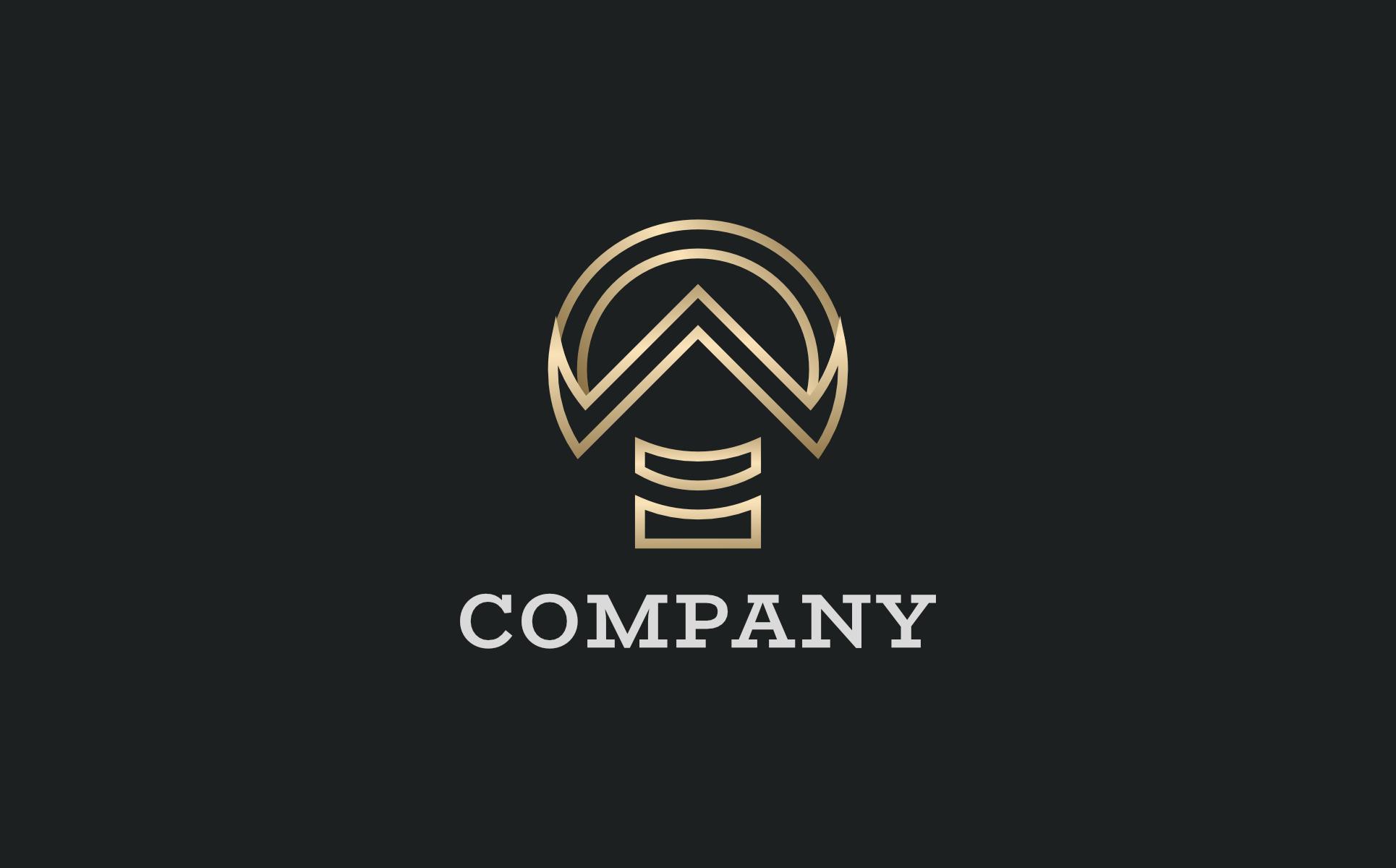 Golden Bulb A Logo screenshot 1